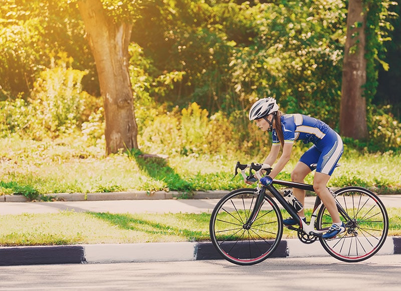 female-cyclist